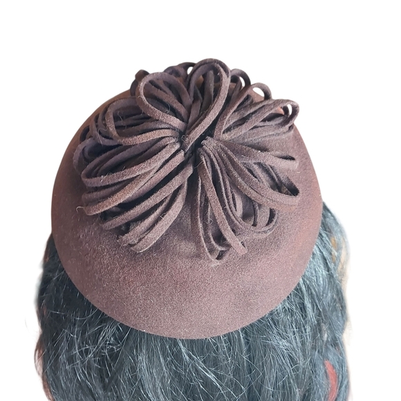 Chic Brown Women\'s Hat with Ribbon Detail main image 5
